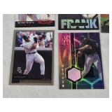 Lot of 9 Frank Thomas Baseball Cards including Collector