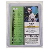 Royce Lewis 2025 Topps Chrome Blue Refractor #19 and Numbered 62/99 - Minnesota Twins Baseball Card