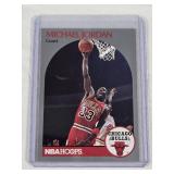 Michael Jordan 1990 NBA Hoops #65 - Chicago Bulls Basketball Card