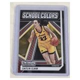 Caitlin Clark Rookie 2024 Panini Contenders School Colors Insert #SC3 - Iowa Hawkeyes Basketball Card