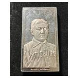 8 TROY OZ .999 FINE SILVER HONUS WAGNER BASEBALL BAR
