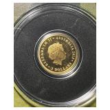 HALF GRAM .999 FINE GOLD 2013 AUSTRALIAN KOALA