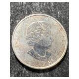 2015 CANADIAN OWL 1 TROY OZ .9999 FINE SILVER