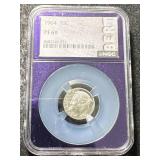 1964 US PROOF ROOSEVELT DIME NGC PF69