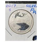 2017-S US PROOF SILVER WASHINGTON QUARTER