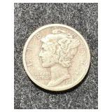1938 US MERCURY DIME