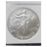 2007 AMERICAN SILVER EAGLE NGC MS69