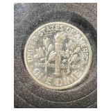 1963 US PROOF ROOSEVELT DIME IN CASE
