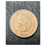 1868 US INDIAN HEAD CENT