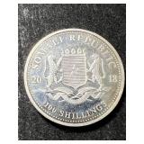 2018 AFRICAN ELEPHANT 1 TROY OZ .9999 FINE SILVER