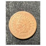 1865 US INDIAN HEAD CENT