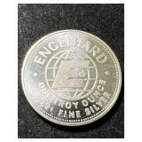 1984 ENGELHARD PROSPECTOR 1 TROY OZ .999 FINE SILVER