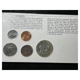 THE AMERICANA SERIES 5 COIN SET