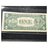 1935-D US BLUE SEAL $1 SILVER CERTIFICATE