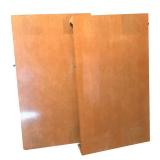 DR - Beautiful Blond Wood Dining Table Set with 8 Chairs