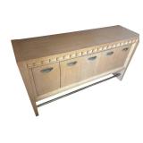 DR - Exquisite Hickory White Sideboard Buffet Server