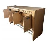 DR - Exquisite Hickory White Sideboard Buffet Server