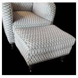 LR - Beautiful Sam Moore Chair with Ottoman