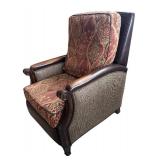 O - Hooker Furniture Recliner Chair - Damask Pattern Upholstery