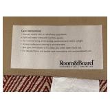 SR - Pair of Room & Board Lounge Chairs with Geometric Pattern