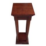 DR - The Bombay Company Decorative Wooden Pedestal Pillar