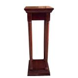 DR - The Bombay Company Decorative Wooden Pedestal Pillar