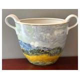 DR - Goebel Artis Orbis Vase and 2 Cow Parade Figurines