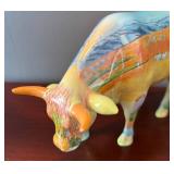 DR - Goebel Artis Orbis Vase and 2 Cow Parade Figurines