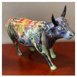 DR - Goebel Artis Orbis Vase and 2 Cow Parade Figurines