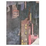 O - Robert Offord "New City Rising" Lithograph Print
