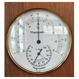 O - Graco Barostar Barometer & Hygrostat Thermometer Wall Instrument