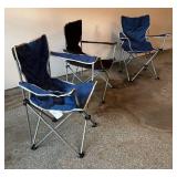 G - Three Folding Chairs
