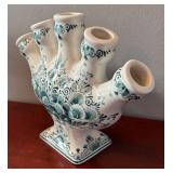 DR - Beautiful Delft Tulipiere Vase