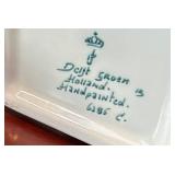 DR - Beautiful Delft Tulipiere Vase