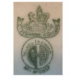 DR - Belleek Sugar Dish & Creamer