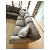 LL - King Hickory Grey Sectional Sofa