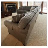 LL - King Hickory Grey Sectional Sofa