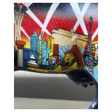 LL - Decorative Cow Figurine with Las Vegas Sign