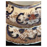 K - Vintage English Teacups & Saucers Sets - Floral Borders with Gilt