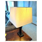 LL - Table Lamp - Black Metal Base