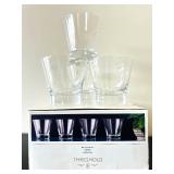 LL - Threshold Martini Glasses 4-Count - 2 Boxes