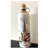 LL - Genck Maastricht Cityscape Ceramic Decanter Pair -