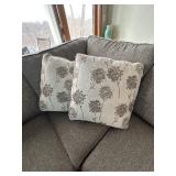 LL - King Hickory Grey Sectional Sofa