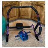 LL - Sunny Roller Slide Exercise Kit with Frame and Blue Roller