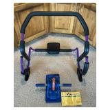 LL - Sunny Roller Slide Exercise Kit with Frame and Blue Roller