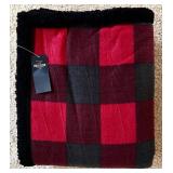 Hollister Blanket - Red/Black Buffalo Plaid, 49 x 60 in