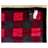 Hollister Blanket - Red/Black Buffalo Plaid, 49 x 60 in