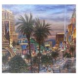 LL - Robert Finale "Evening in Vegas" Limited Edition Giclée Print