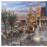LL - Robert Finale "Evening in Vegas" Limited Edition Giclée Print