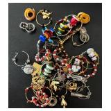 LL - Assorted Wine Accessories, Corkscrew, Stoppers, Charms and More